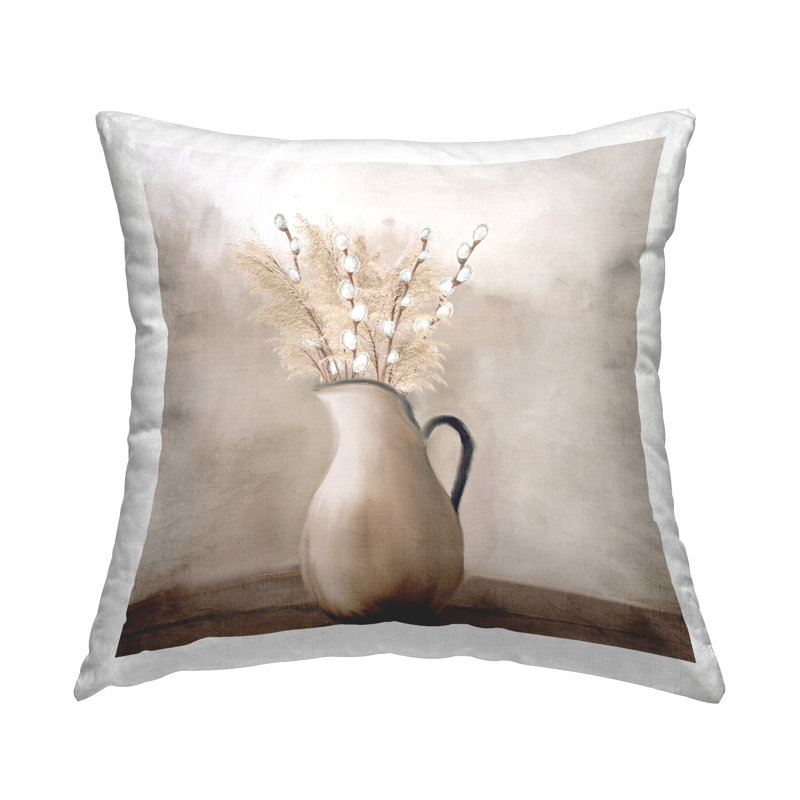 Polyester Throw Square Pillow Cover & Insert