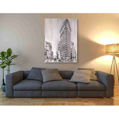 'Art Deco Cityscape II' by Ethan Harper Canvas Wall Art