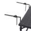 Table de balcon pliante en osier Aalliyah