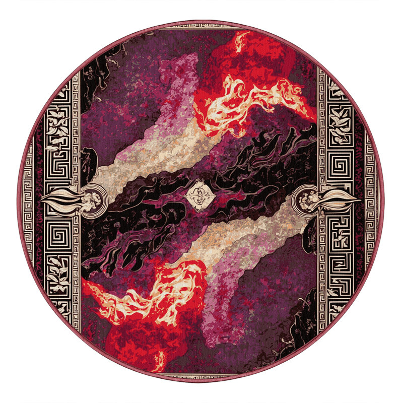 Golden Fleece Rug, Round 6'