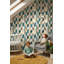 Papier peint moderne abstrait Mid-Century-130827730