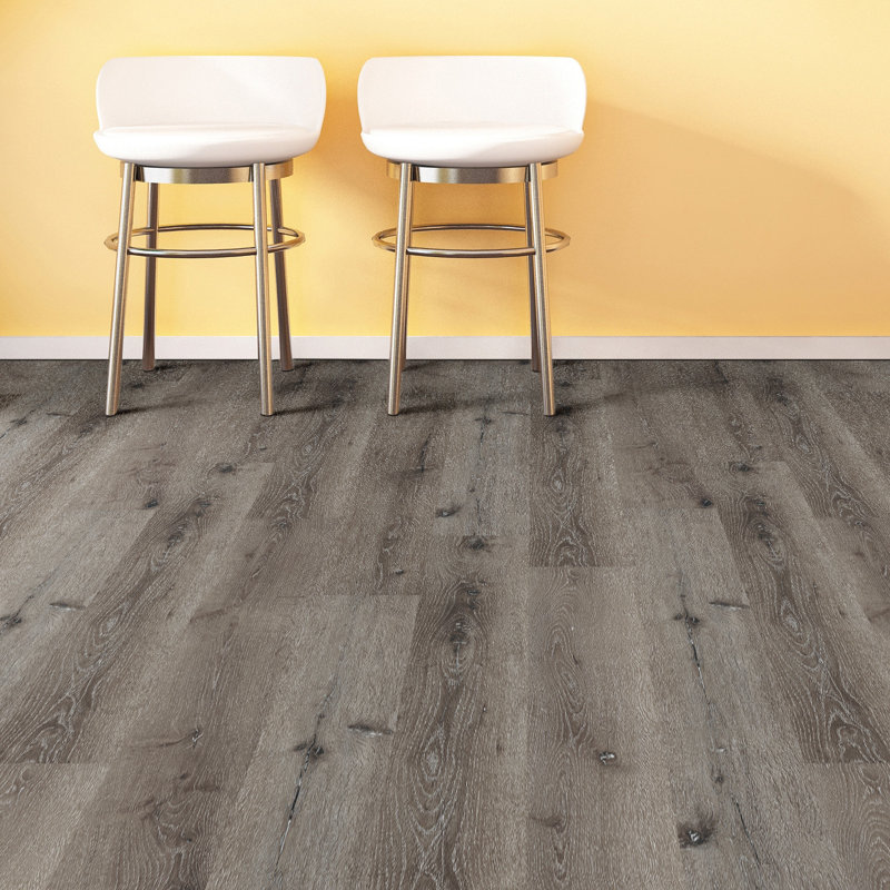 Parkland Eastern Ash 7 in. x 48 in. 5mm 20mil Waterproof Rigid Core Luxury Vinyl Plank Flooring, Eastern Ash, 20 MIL