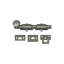 Boulon de surface 6 po Deltana 6SB15A; robuste; finition nickel antique-14747533-68241596