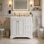 Meuble-lavabo transitionnel 36 po avec lavabo en céramique 36 po-1853814136