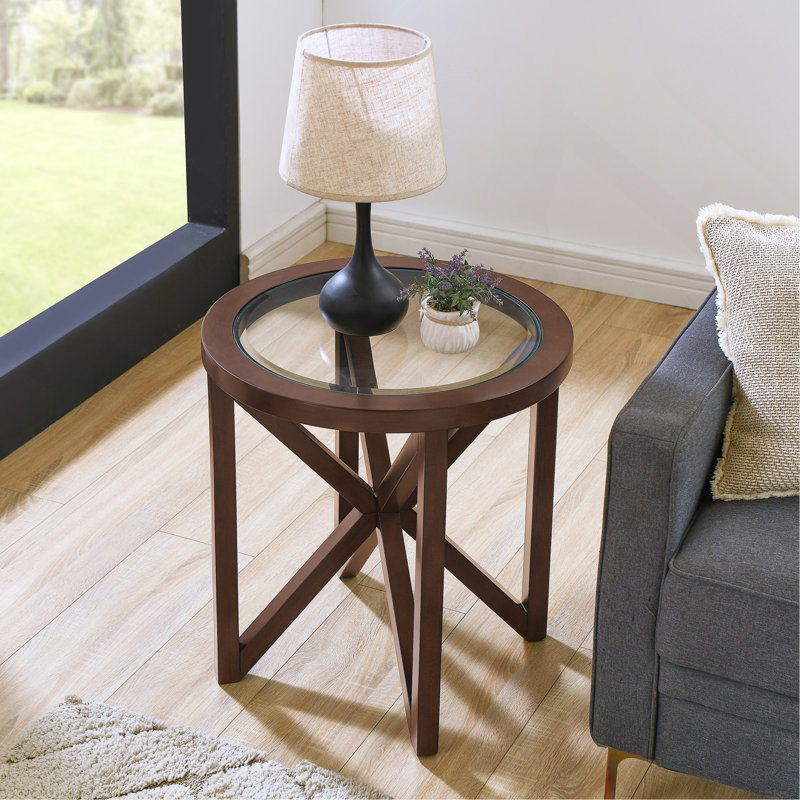 Table basse Mid-Century Elegance, Cherry