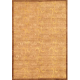 Floral Area Rug in Beige