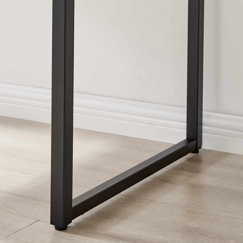 Kynlyn Modern Design Computer Desk - Home Office Desk, Melamine Scratch Resistant Surface, 75cm H x 120cm W x 60cm D