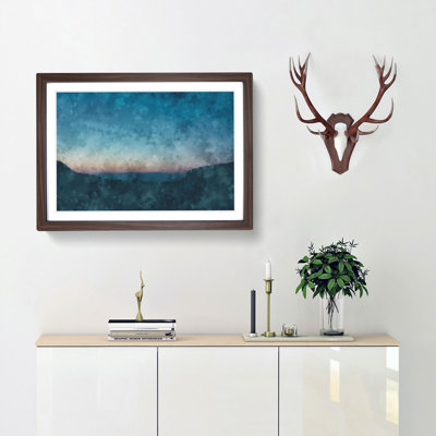 Over the Mountains - Picture Frame Graphic Art Print