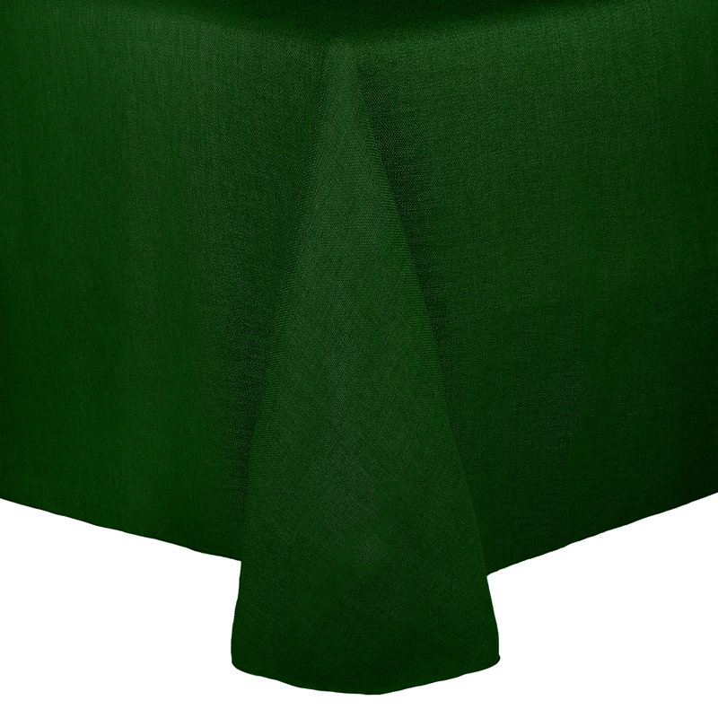 Ultimate Textile Square Tablecloth, 1, Hunter, 120" x 120"