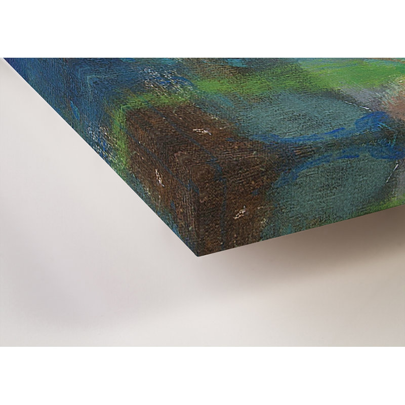 Abstrait Chi - impression sur toile tendue, H 40 po x l 40 po