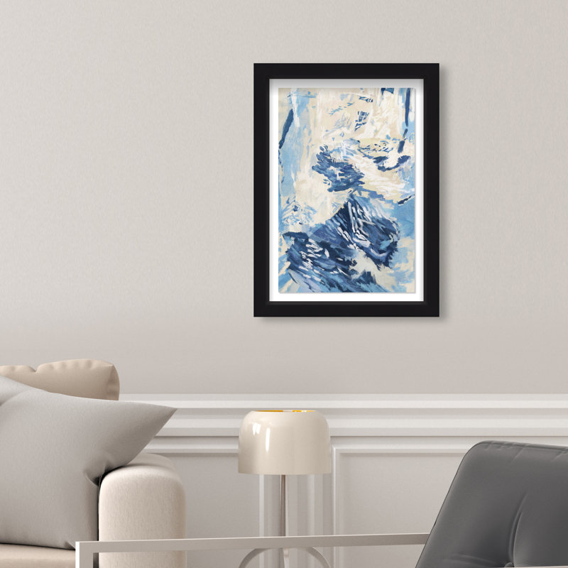 Coastal Feel I Print by Oliver Gal, 11.5"H x 16.5"W, Black Shadowbox