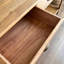 Armoire console en bois d'orme massif