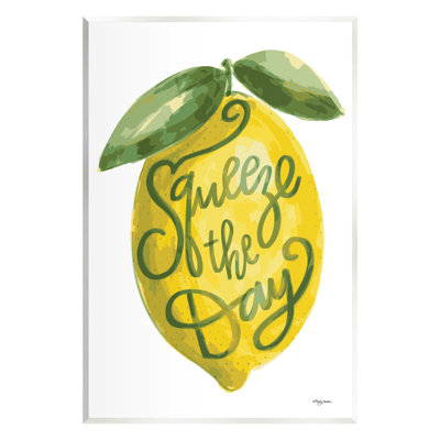 "Minimal Squeeze The Day", art mural par Molly Mattin