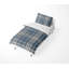 Ensemble d'édredon léger à carreaux Christopher-109003402