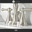 Prime Collection 2 Handle Centerset Lavatory Bathroom Sink Faucet with Drain Assembly - Brushed Nickel-42490349