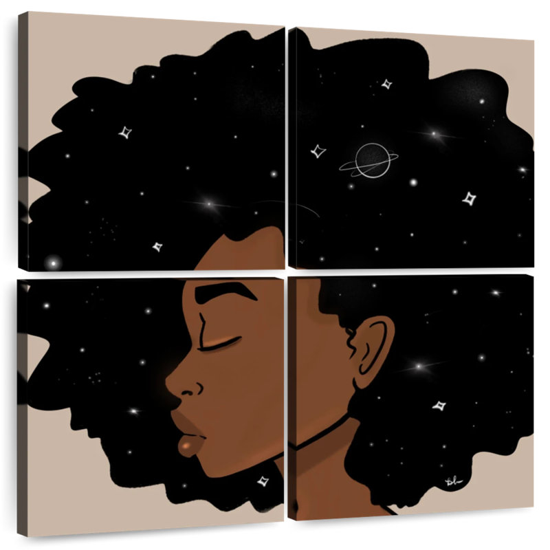 Leisha Cosmic Thoughts, 32" H x 32" W