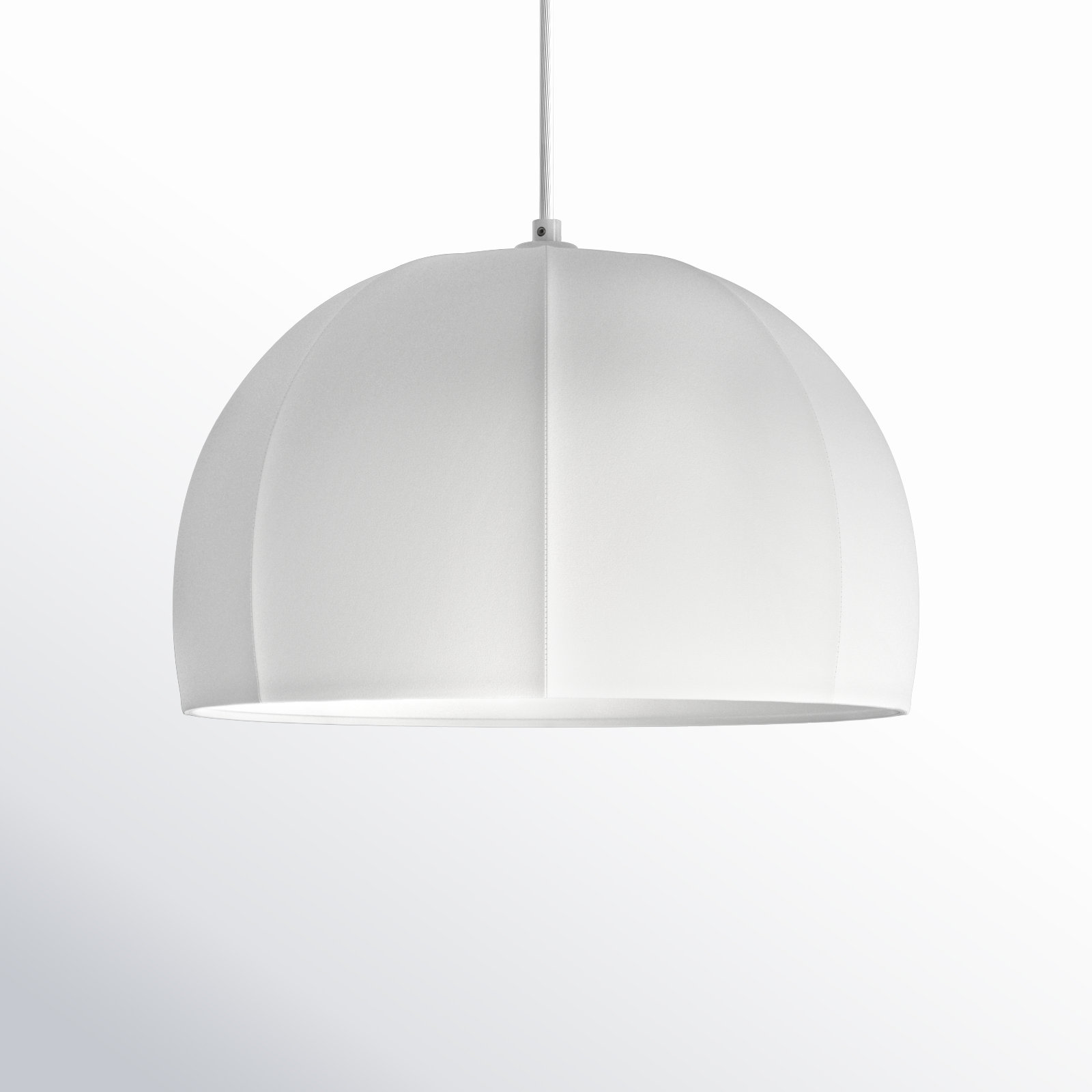 Crane Single Light Iron Dimmable Pendant