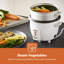 Geepas 300W Rice Cooker & Steamer with Keep Warm Function, 0.6L Automatic Cooking-145420142
