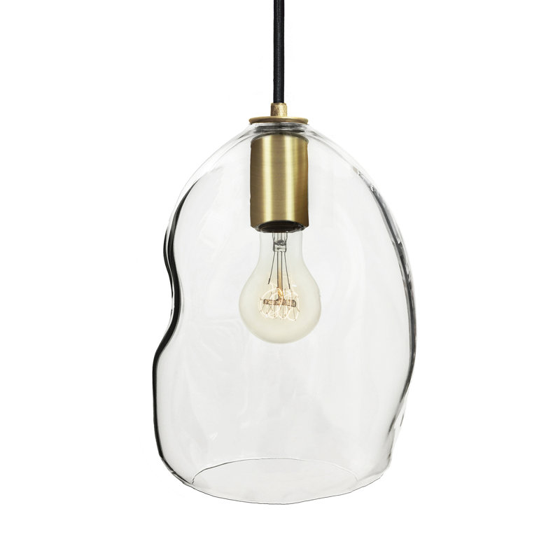 Bubble 1 - Light Pendant, Brass, LED Bulb