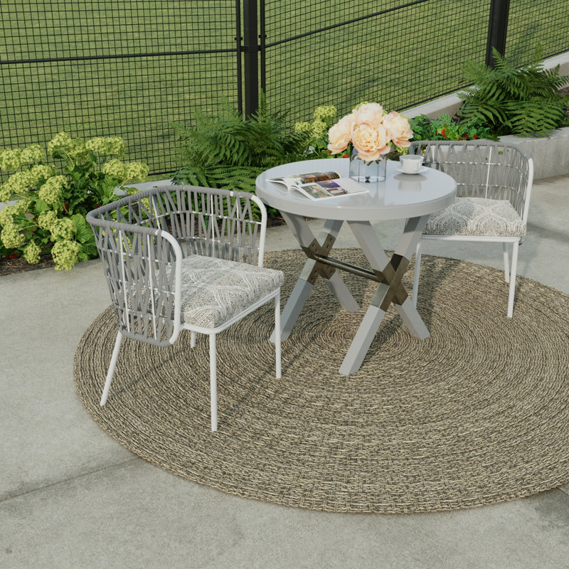 Outdoor Seat/Back Cushion, Andorra Umber