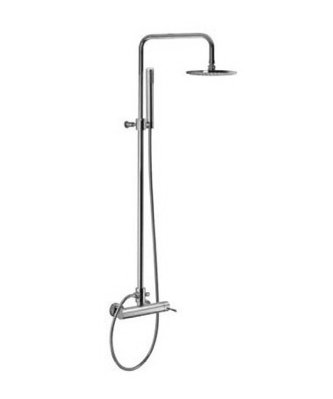 Robinet de douche Spillo, Nickel brossé
