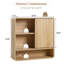 Armoire murale de salle de bain 23,6 po-1753307072