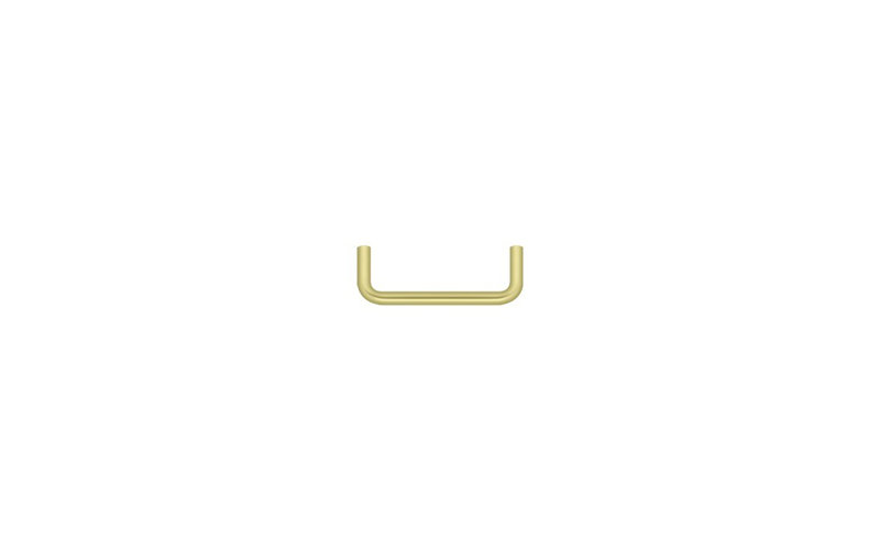 Arch Pull, 3 1/2", Polished Brass