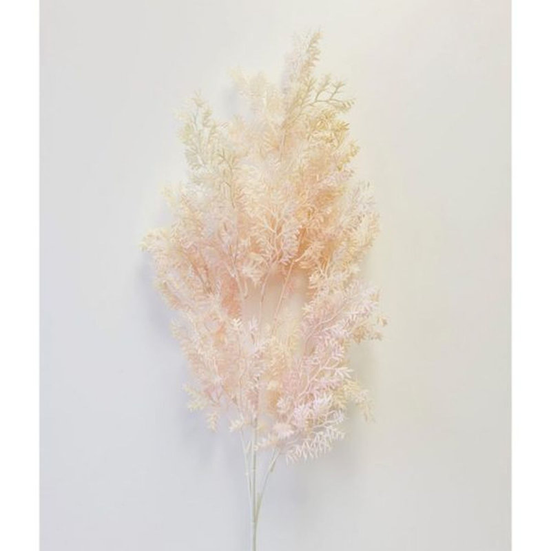 Branche de feuillage artificiel 42 po, Rosé
