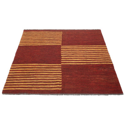 Natural Red Tapestry Kilim 6'11" x 7'1"