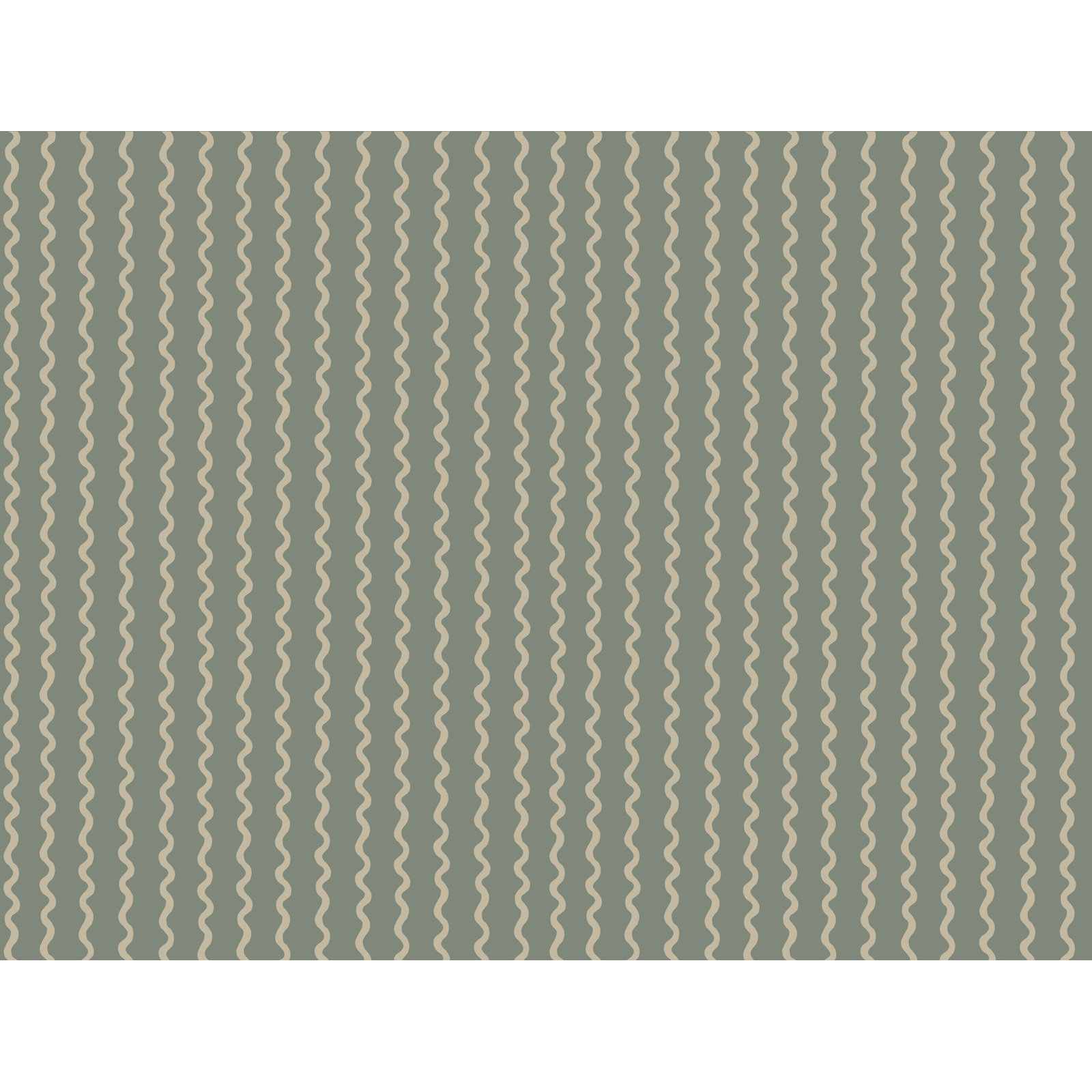 Rifle Paper Co. Rickrack Wallpaper, Moss