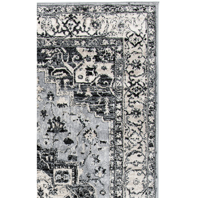 Alby Performance Oriental Rug, Rectangle 6' x 9'