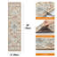 Non Slip Stair Treads Stair Rugs with Reinforcing Tape-1742985360