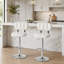 Tabouret de comptoir pivotant rembourré Vesta-752137888-752137890