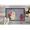 Tapis d'extérieur antidérapant Rochelle Dog House Samoyed