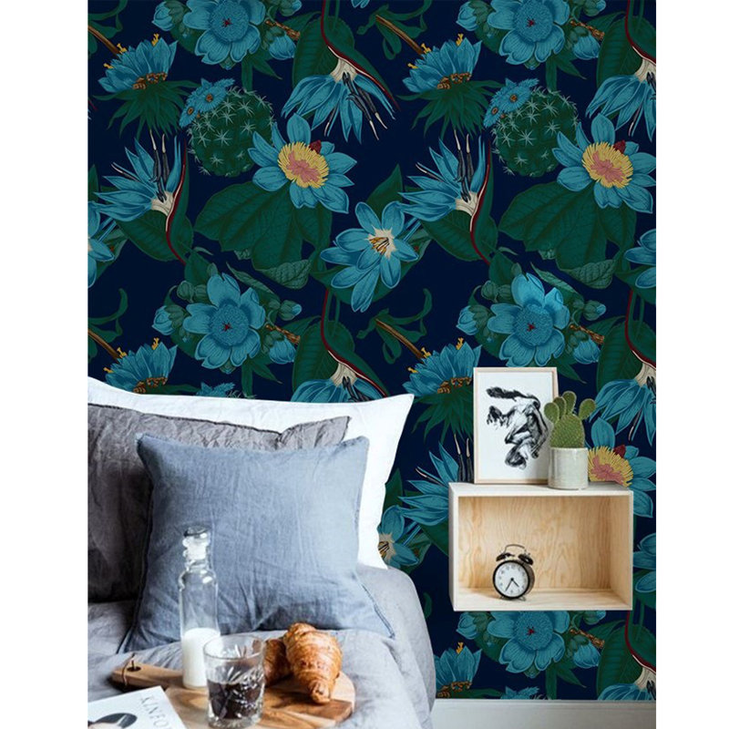 Altha Flowers Wallpaper, 360 x 250cm