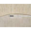 7'9"x7'9" Bone White Pure Wool Modern Plain Design Hand Knotted Round Rug BB4C2CC1ABE745EEA7FA6F35239B12E2