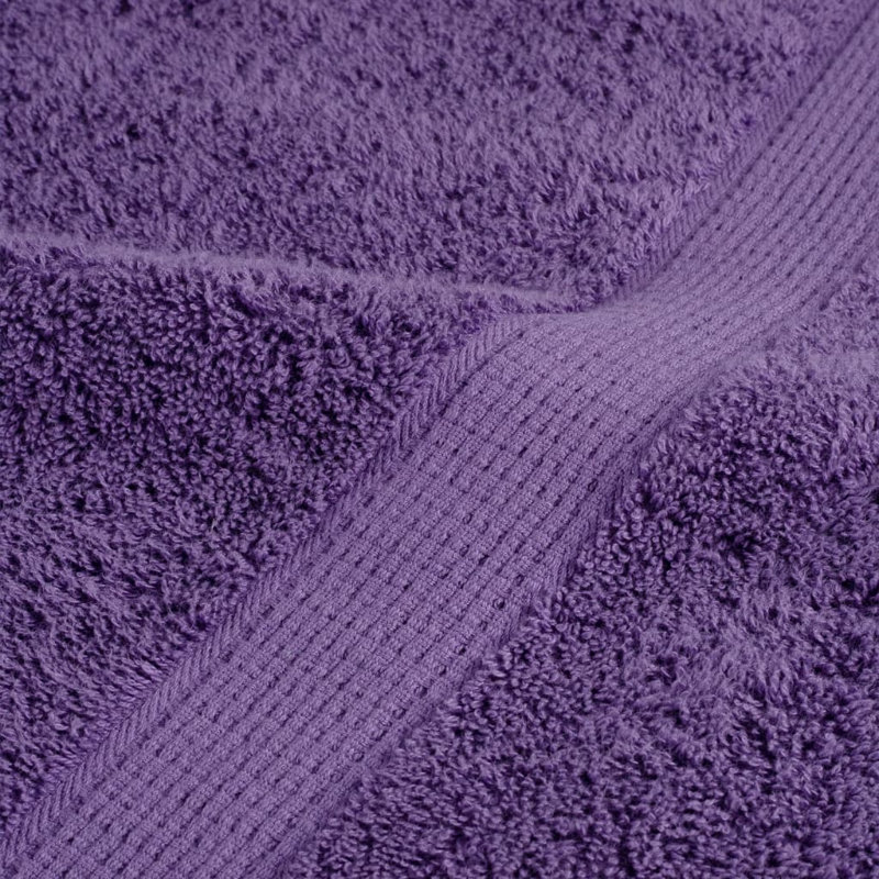 Nerte 100% Cotton Hand Towel, 100cm L x 50cm W, Purple