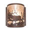 1 - Light Flush Mounted Sconce