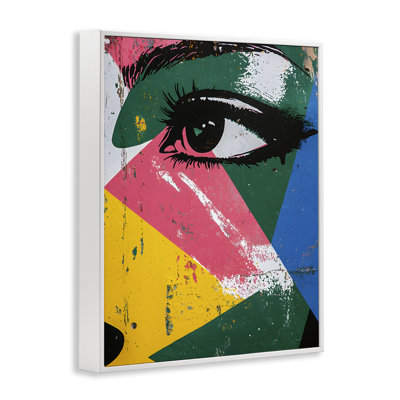 Fragments of Face Giclee Art, design by Walker Noble