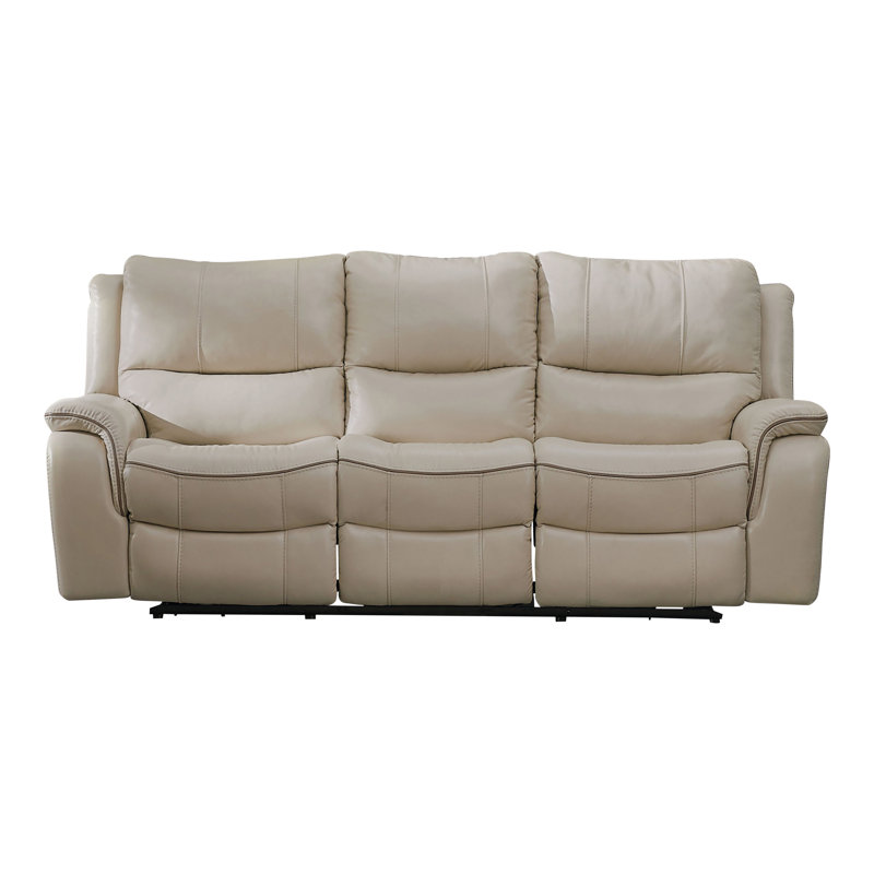 Canapé inclinable rembourré 88 "Virtyt, Polyester beige
