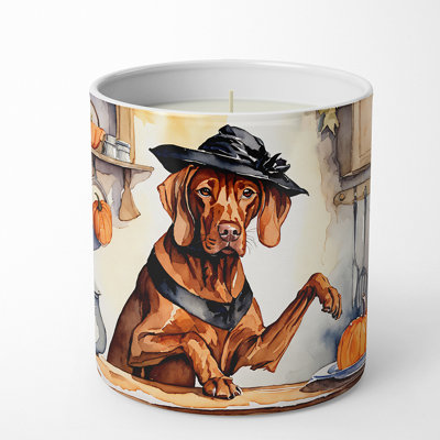 Caroline's Treasures Pumpkin Pie Scented Tumbler Candle With Ceramic Holder In Multi Color;multi Color