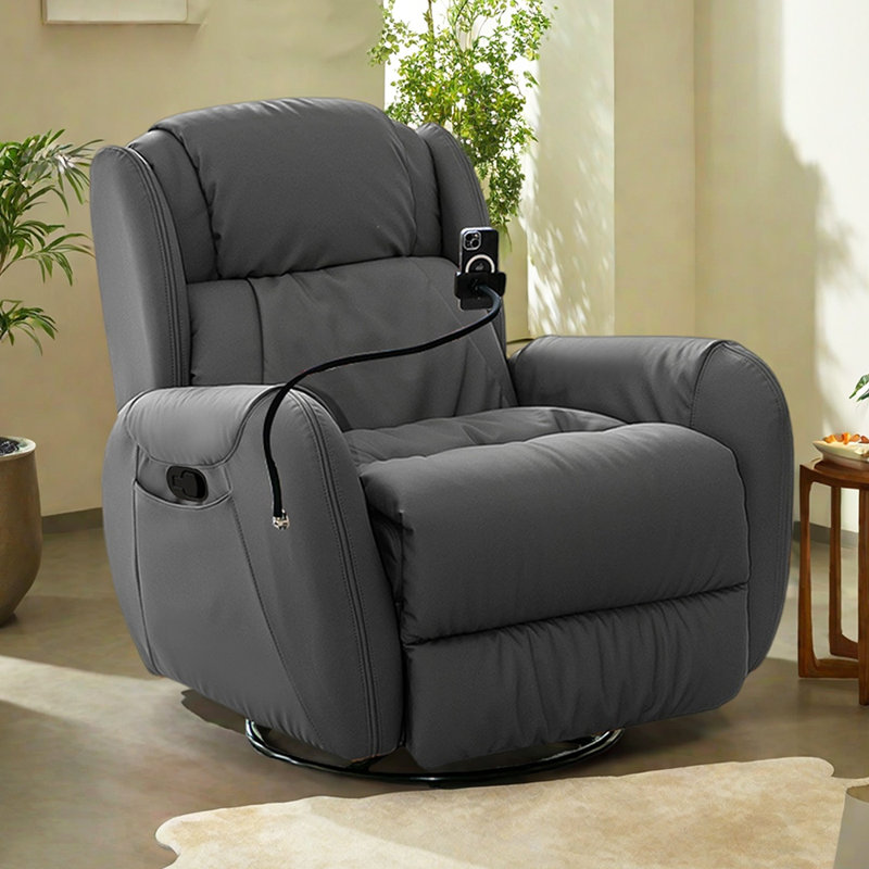 Fauteuil inclinable Barnett, Gris