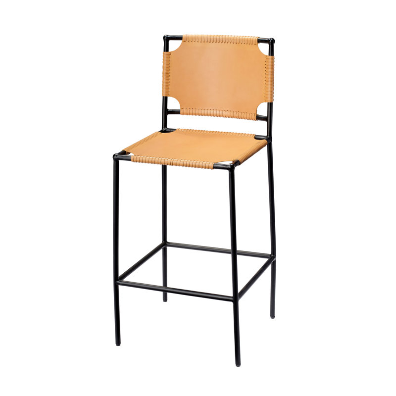 Asher Bar/Counter Stool, Bar Stool (29" Seat Height), Cashew