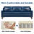 Fauman 78.75'' Faux Leather Sofa-935940593