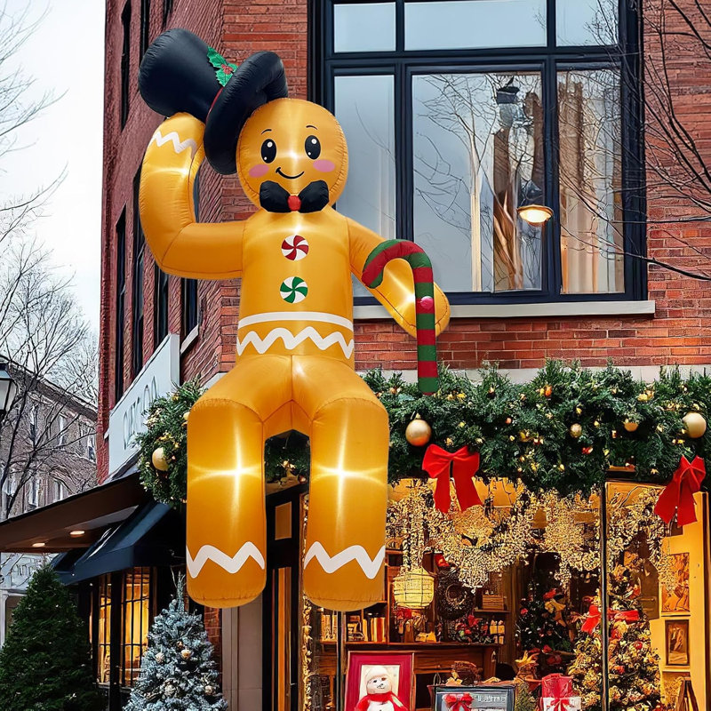 Décoration gonflable de Noël Giantbread Man