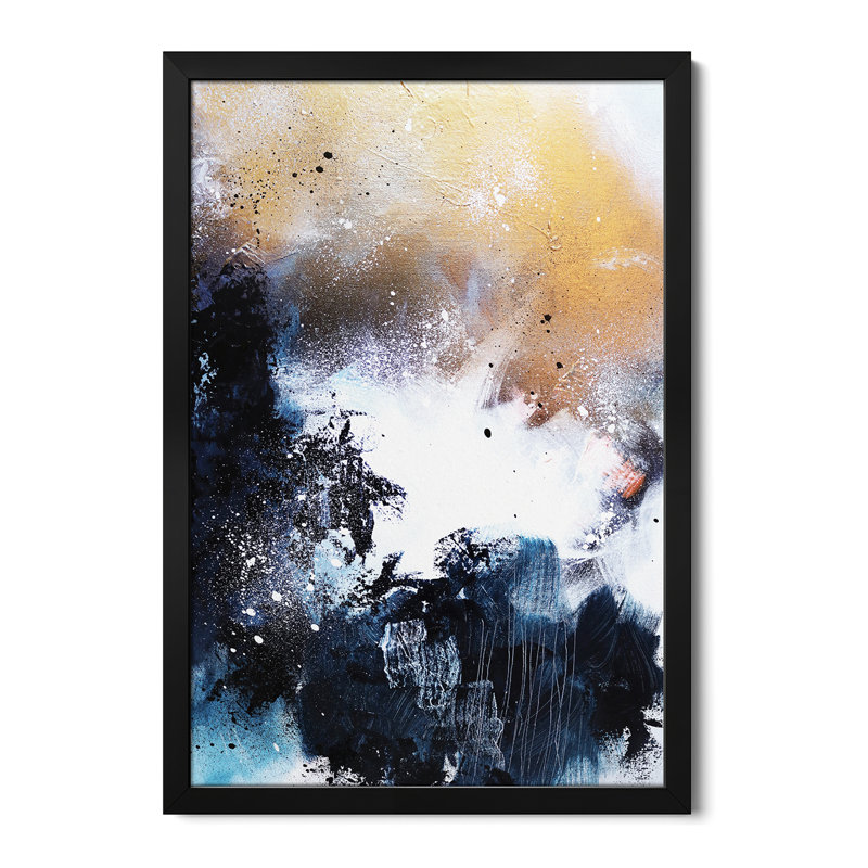 «Melting Gold I» par Sana Jamlaney, H 32 po x l 24 po