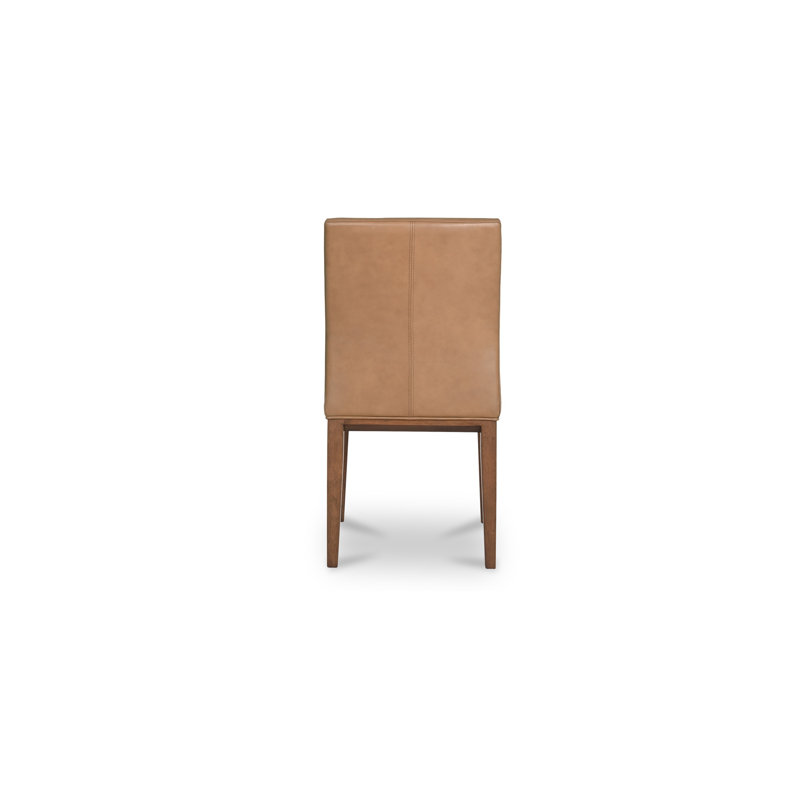 Arden Leather Dining Chair, Brown