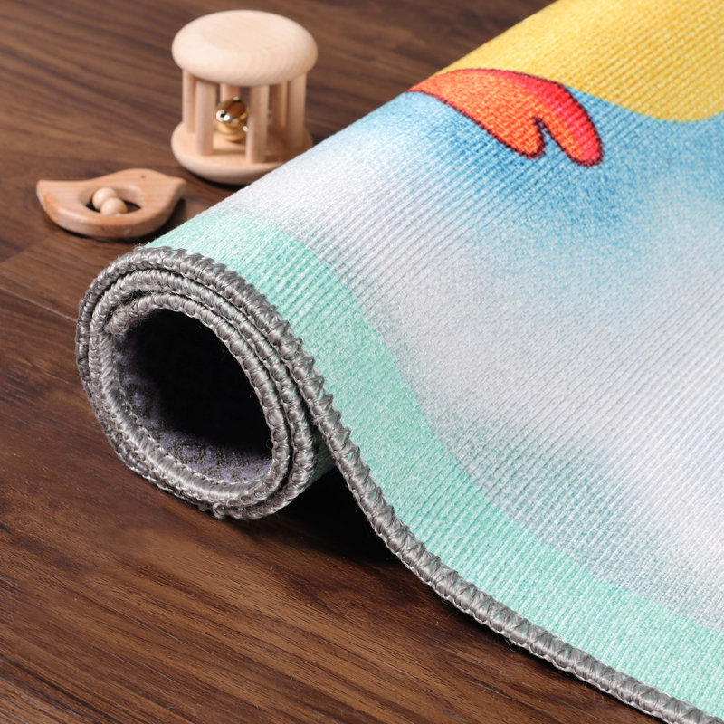Tapis d'intérieur pour enfants Caln Playtime, Rectangle 5 pi x 7 pi 6 po