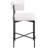 Hisayo Upholstered Counter Stool with Iron Frame-88514416