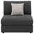 Mélange de lin gris anthracite